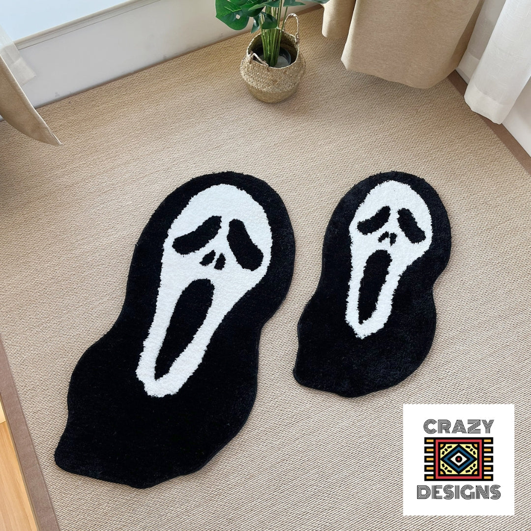 Scream mask deals Rug