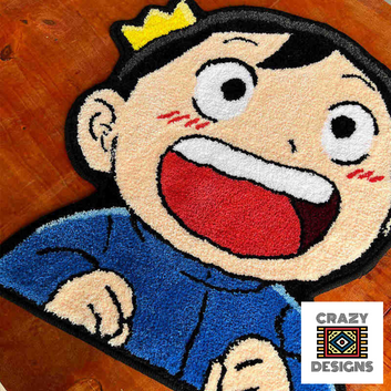 Custom Tufted 'Boji From Ranking Of Kings' Cartoon Carpet Rug